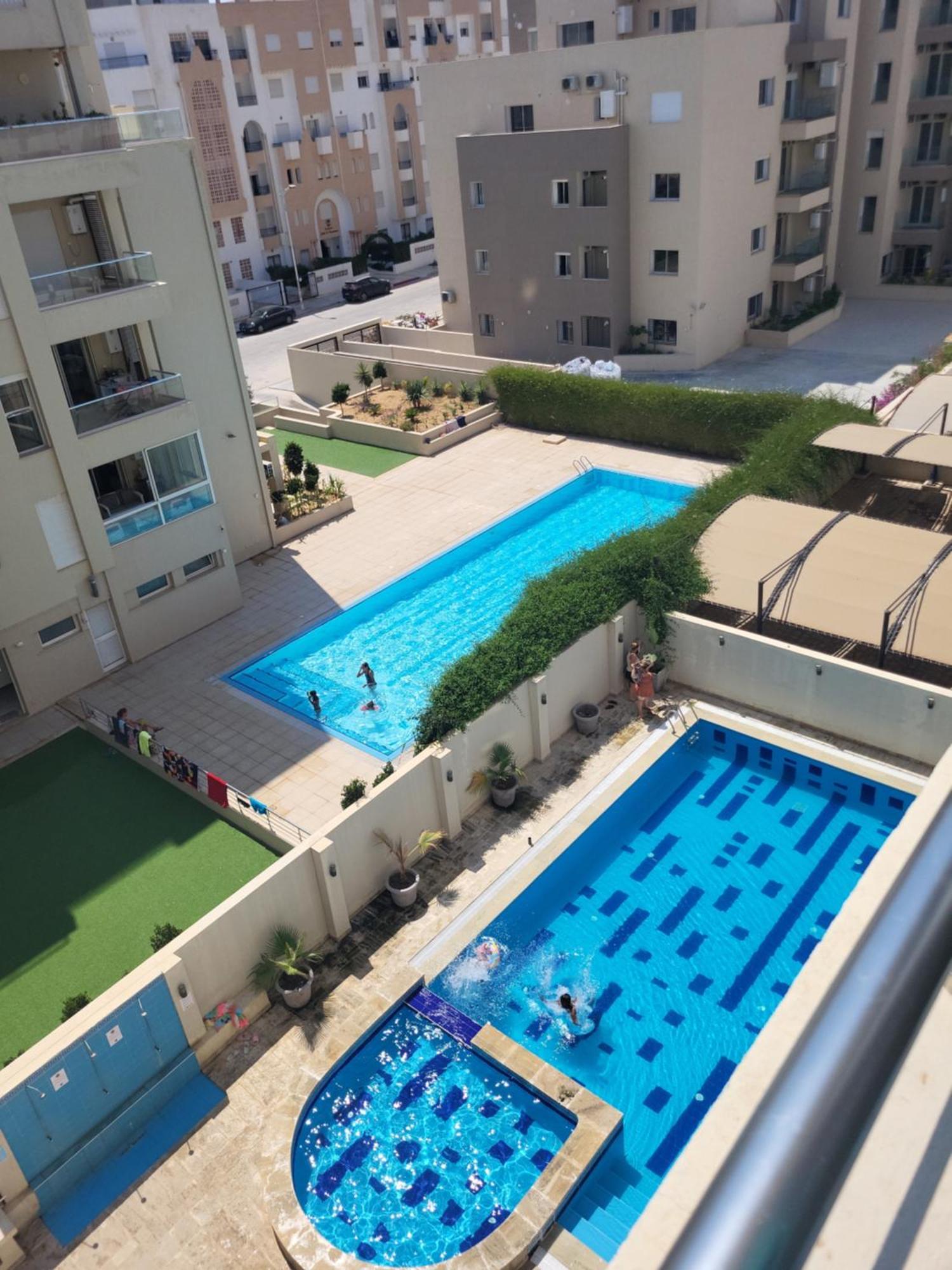 Charmant Appartement - Residence Avec Piscine Entre Hammamet Et Набел Екстериор снимка